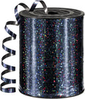 600 Yards Black Curling Ribbon 1/5 Inch Black Shiny Balloon String, Thin Curly by Unknown