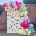 154Pcs Spring Wildflower Balloons Arch Garland Kit | Pastel Color Balloons by Nyvrexo