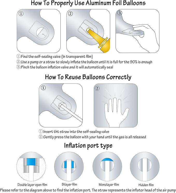40 In Matte Gray Number 4 Balloons Helium Foil Mylar Balloon Digit 4 | - Image 3