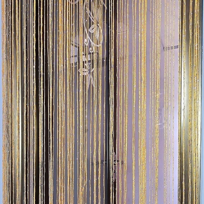 Home Decor Sequin Curtain for Doorway, Door String Curtains, 39x79 inch Hanging - Image 5