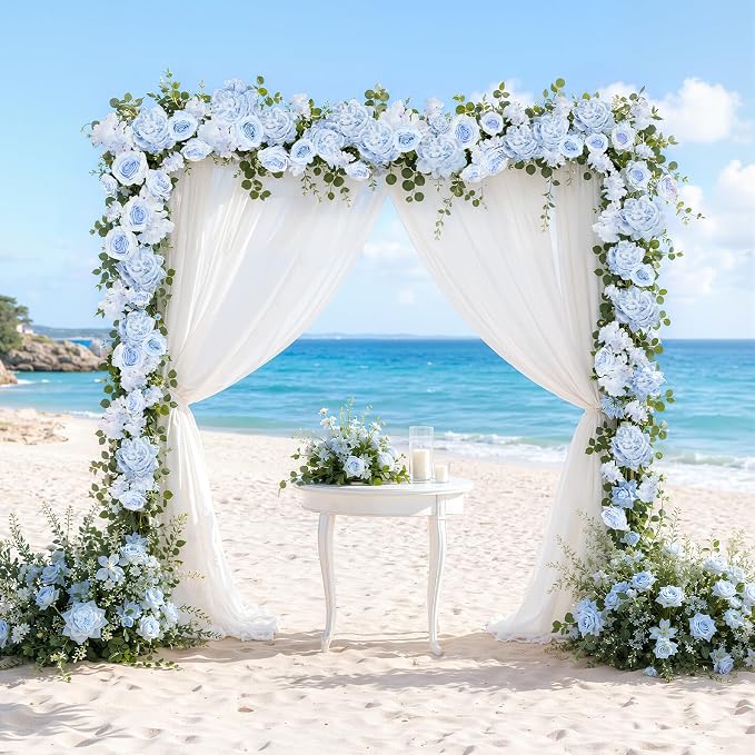 Findosom Total 12.4Ft Artificial Flowers Garlands - Image 3