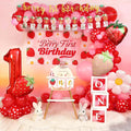 Berry First Birthday Decor Strawberry 1st Birthday Decorations by ZyloonDecoration