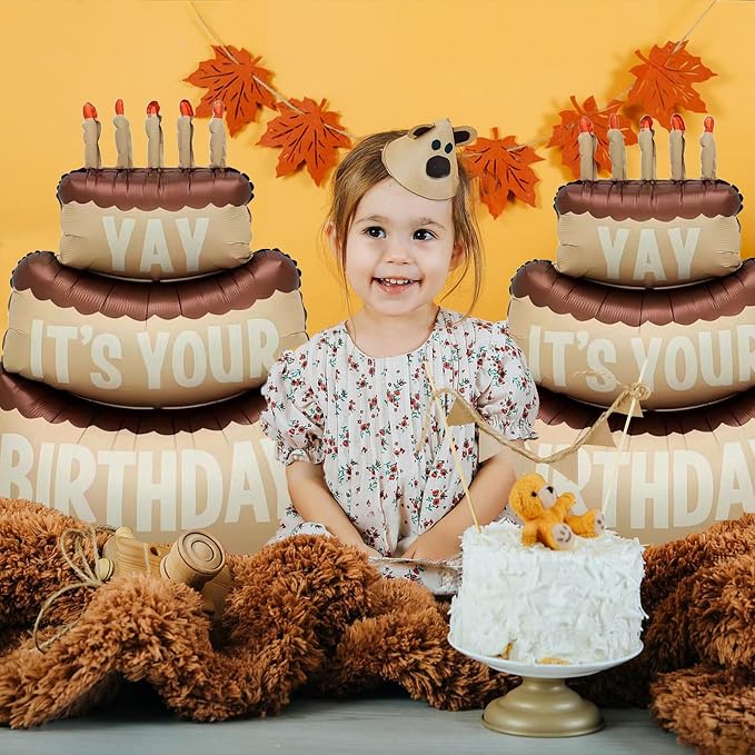 35" 2pk Happy Birthday Foil Balloons "Yay", Yay balloon, - Image 6