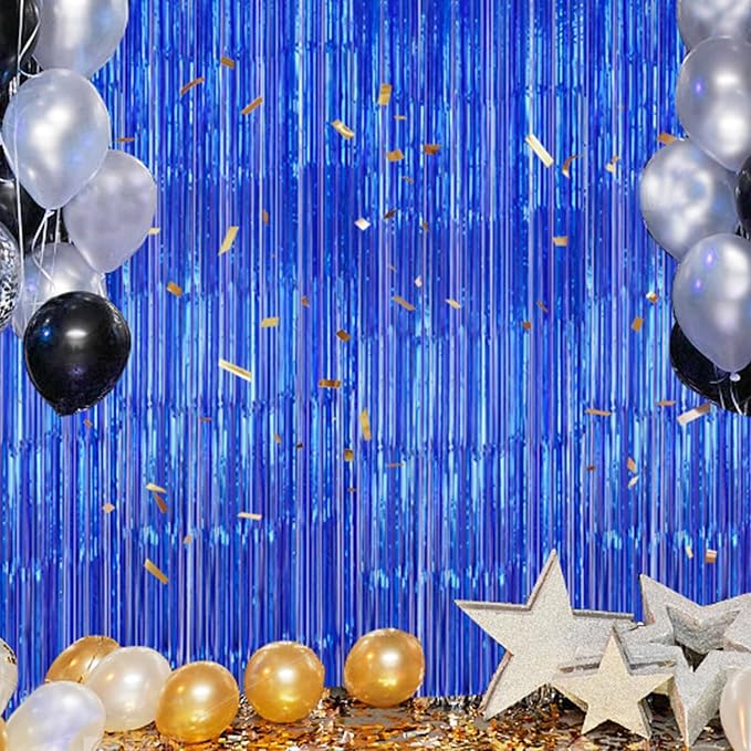 DECOCKRAT 3 Pack Foil Fringe Backdrop - Image 5