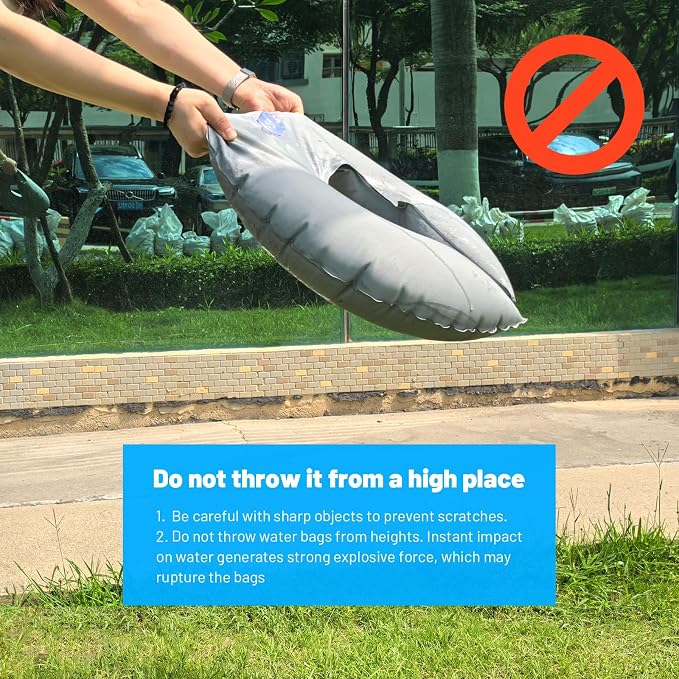 1 Pack 18" Water Weight Bags for Feather Flag Base, Water Bags for Weight | - Image 9