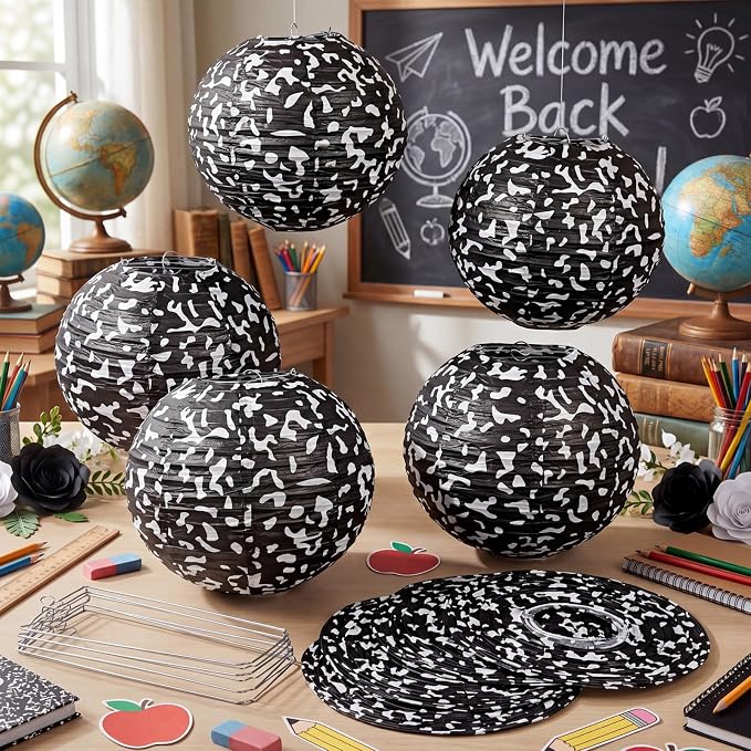 Honoson 12 Pcs Composition Classroom Decorations 10 Inch Composition Paper - Image 5