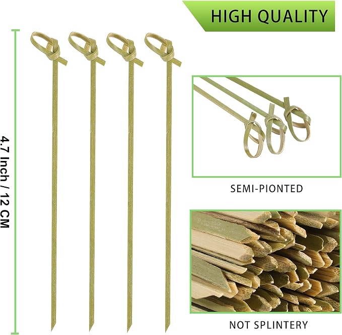 400 PCS Cocktail Picks, Fancy Toothpicks - Image 2
