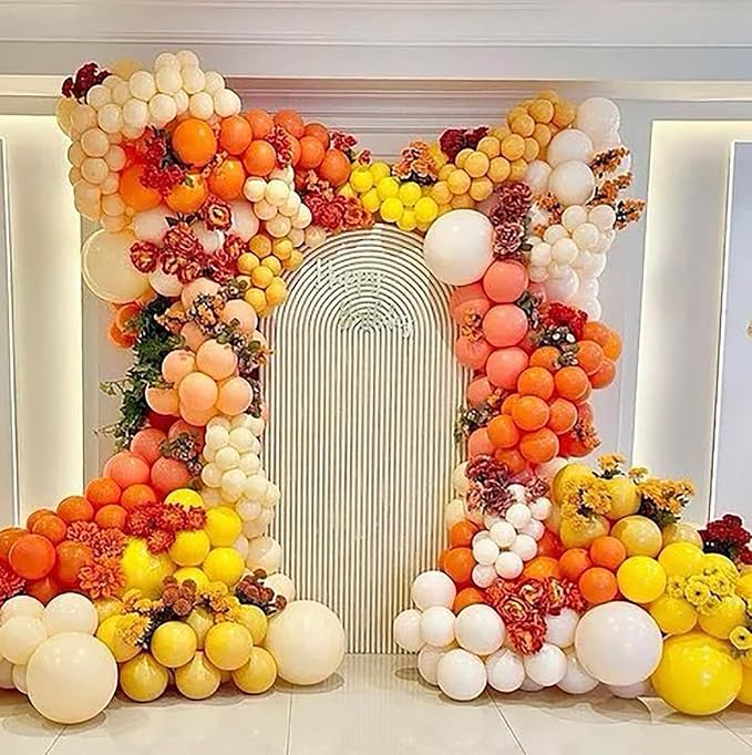 12 Inch Orange Balloons, Baby Shower, Graduate Party Decorations - Image 5