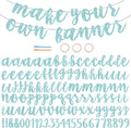 BEISHIDA 116 PCS A-Z DIY Letter Banner Kit Make Your Own Banner，Including 111 by Beishida