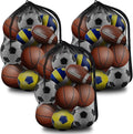 BROTOU Extra Large Sports Ball Bag Mesh, Basketball Bags Team Balls | by BROTOU