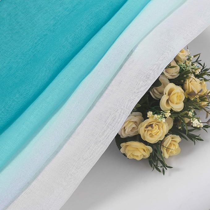 DWCN Ombre Sheer Curtains - Image 5