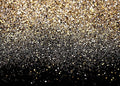 SJOLOON Black and Gold Backdrop Gold Spots Backdrop Vinyl Photography Backdrop Vintage Background for Family Birthday Party Newborn Studio Props 11547 (12x10FT)