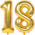 40 Inch gold Number Balloons 18 Helium Foil Mylar Balloon | Birthday Party by Exquisitehighqualitypartydecorationstomeetyoureveryneed%EF%BC%81