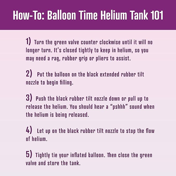 Helium Tank for Balloons At Home - Image 3