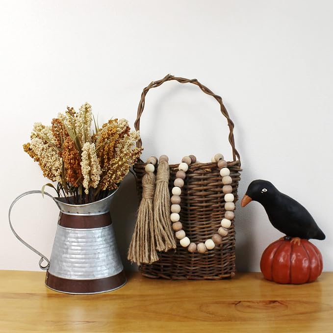 CVHOMEDECO. Wood Beads Garland - Image 4