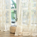 Kotile Vintage Beige Lace Curtains by Kotile+Curtains