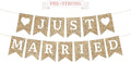Pre-Strung Just Married Banner by PerfectOccasion