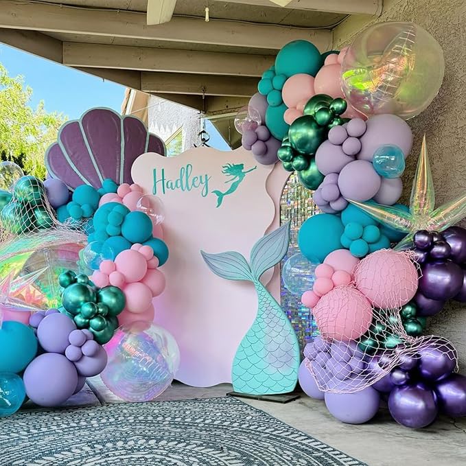 Mermaid Party Balloon Set - Image 5