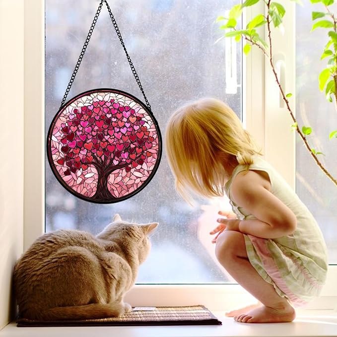 Stained Glass Window Hanging, Birthday Gifts - Image 3
