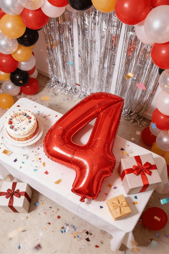 Laser Red 1 Balloon - Image 2