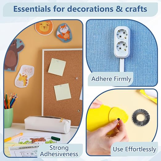 400 PCS 1mm Double Sided Foam Dots 0.3" Foam Round Dots 3D Foam Tape Craft - Image 5