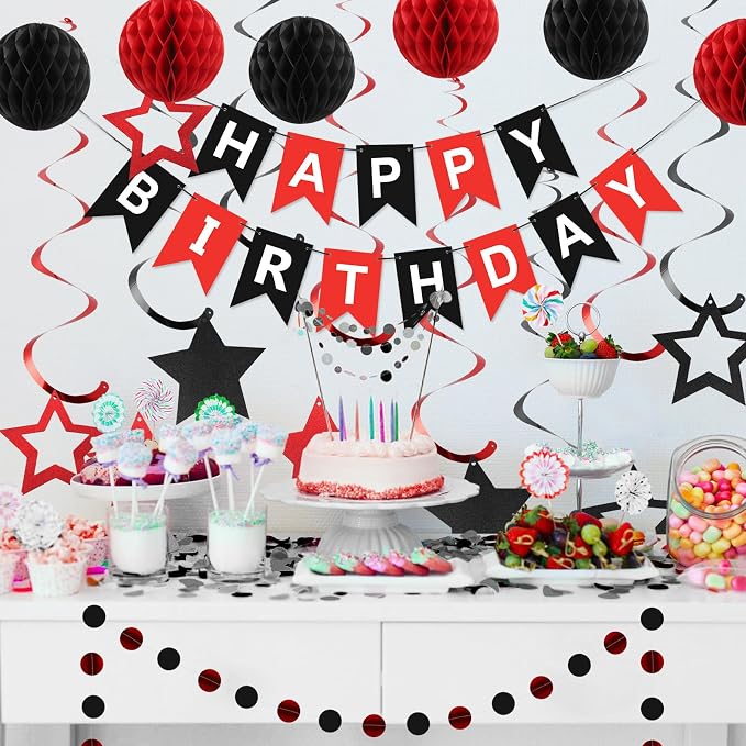 meowtastic Birthday Decorations Happy Birthday Banner - Image 2