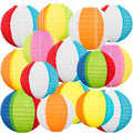 ‎Renbuzhu 60PCS Pool Party Decorations Beach Ball Paper Lanterns Bulk by Renbuzhu