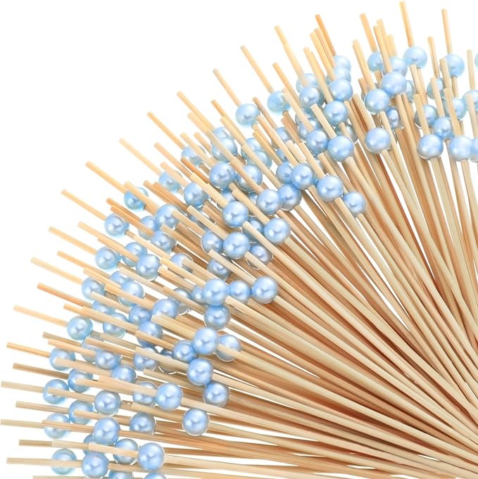 Reallnaive Cocktail Pick Pearl Fancy Toothpick by Unknown