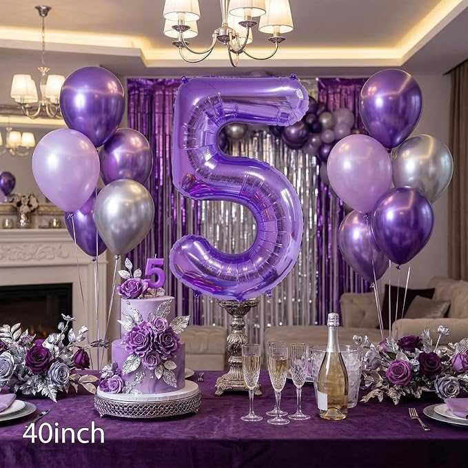 Number Balloons for Birthday Decorations - Image 6