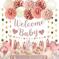 Amandir Rose Gold Baby Shower Decorations by Amandir