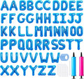 LIOZEOKUN Letter Balloons 16 Inch Alphabet A-Z Mylar Foil Balloons 2 Set by LIOZEOKUN