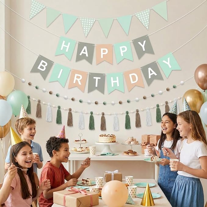 SmoothNovelty 139 Pcs Felt DIY Custom Banner Kit Include 104 Letters 18 - Image 5