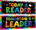 COCHIE Classroom Decorations Reading Banner Poster by COCHIE
