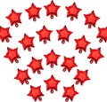 5 Inch Red Star Shape Foil Balloons by MEPDNGN