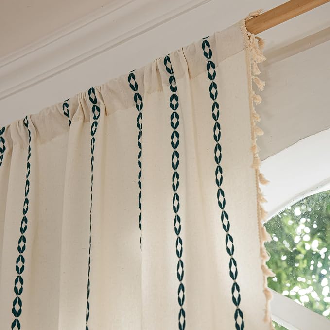 Sutuo Home Boho Curtains 84 Inches Long - Image 5