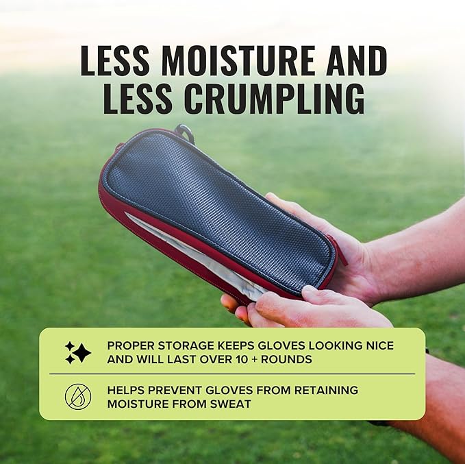 Stripebird - Performance Golf Gloves Case