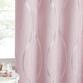 NICETOWN Pink Blackout Curtains Panels by NICETOWN