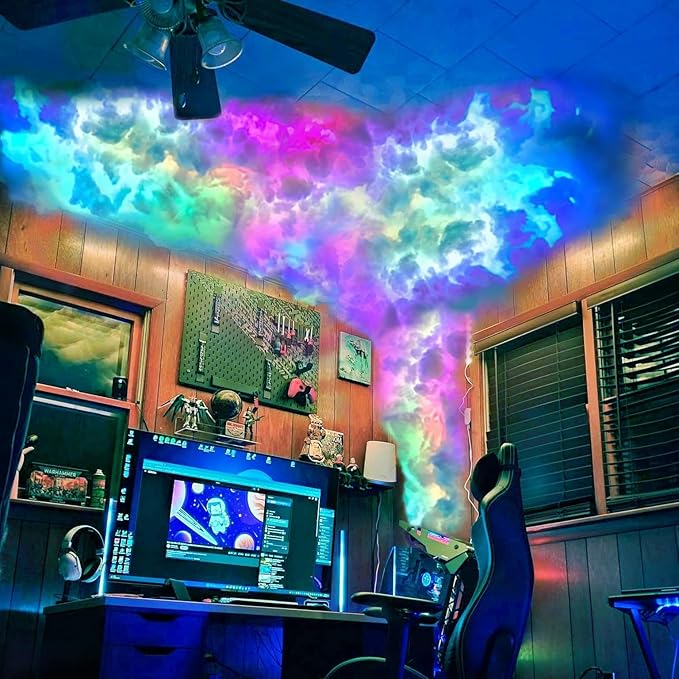 Cloud LED Lights for Ceiling. 3D Thunder Clouds RGB Light by Paige%27s+Warehouse