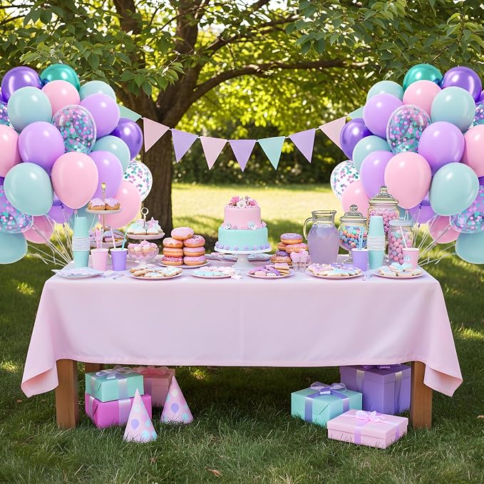 60pcs Mermaid Balloons 12inch - Image 7
