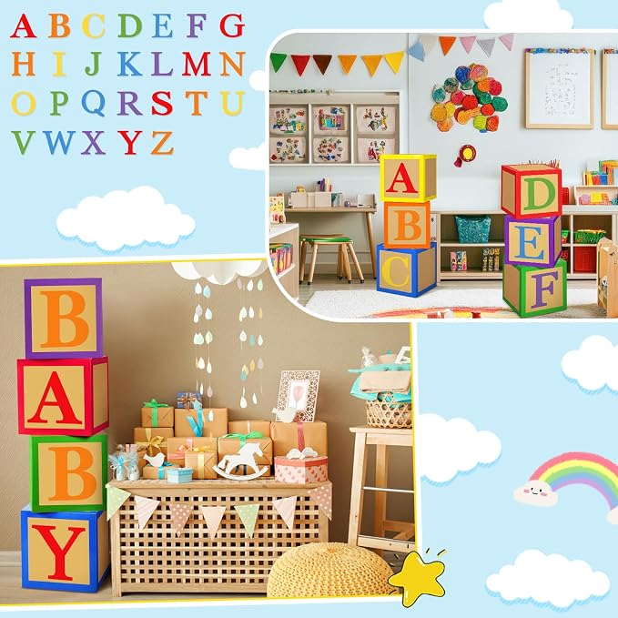 ReliThick 6 Pcs Custom Letter Toy Inspire Party Boxes - Image 6
