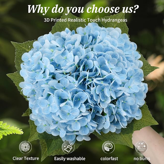 Leftover Hydrangea Artificial Flowers - Image 5