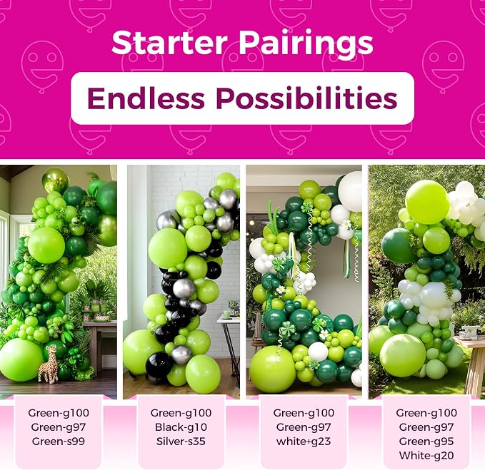 Bezente Lime Green Balloons 18 Inch- 30 Pack Large Thick Green Balloons Big - Image 4