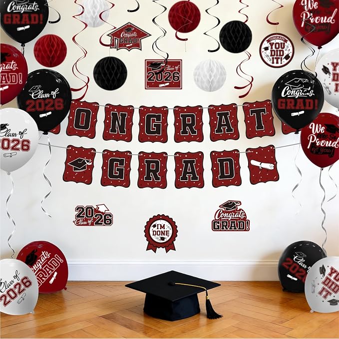 2026 Graduation Party Supplies Kit - Image 3