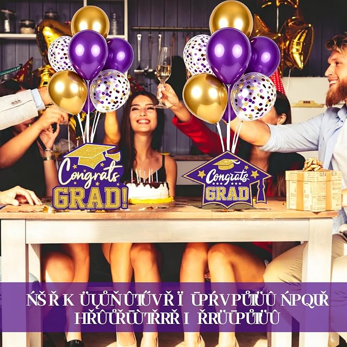 6 Sets 2026 Graduation Balloon Stand Kit - Image 6