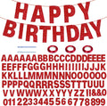 116 Pcs DIY Glitter Customizable Banner Kit Custom Banner Including 111 Letters by ZJWZSLI
