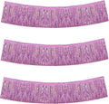BEISHIDA Light Pink Fringe Garland Banner 30ft Wall Tinsel Foil Streamers | by Beishida