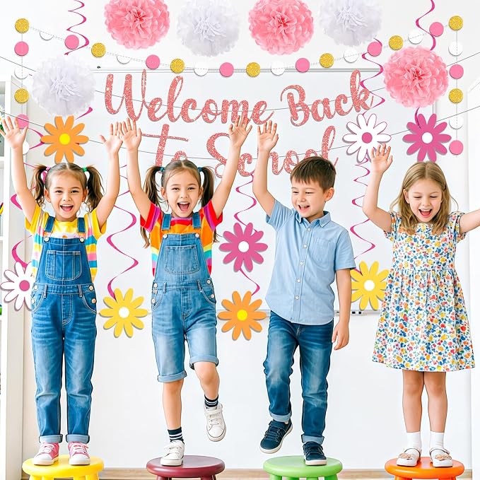 Daisy Welcome Back to School Decorations - Image 6