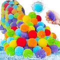 200 Pcs Reusable Water Balloons, Outdoor Games Water Soft Balls, Summer Soaker by Zddaoole