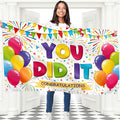 You Did It Banner- Congratulations Banner by Bravita