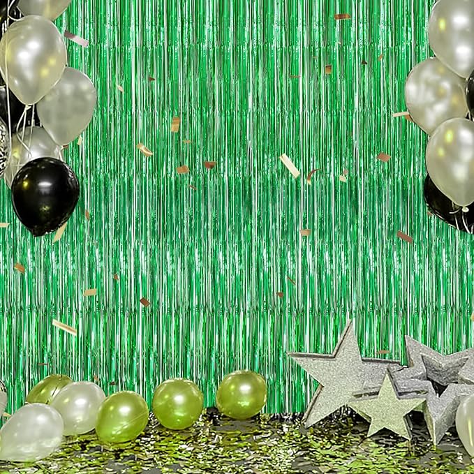 DECOCKRAT 3 Pack Foil Fringe Backdrop - Image 6